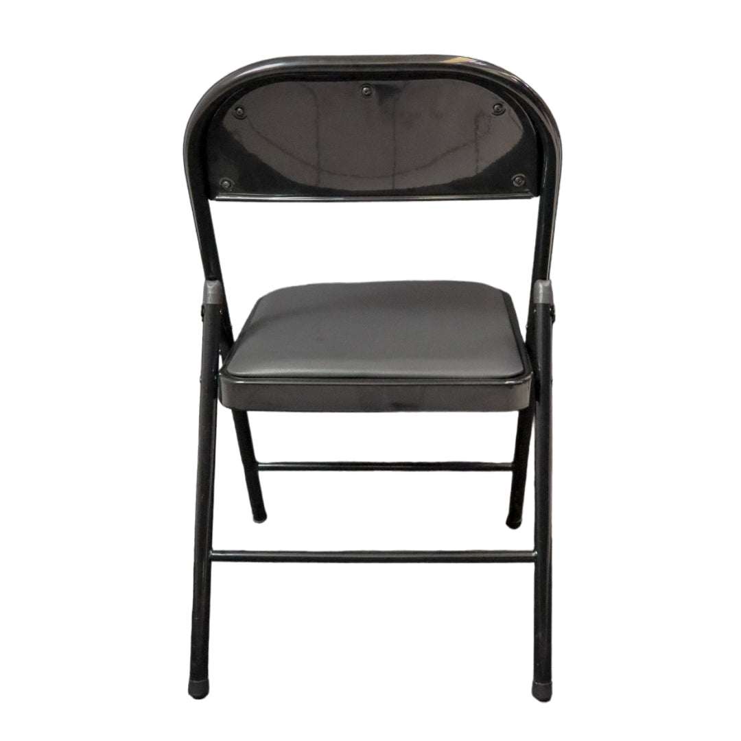PAQUETE CON 6 Sillas acojinadas MODAMOB VC188 plegable, 45cmx 45cmx88cm, tubo 22mmx0.8mm, metalica, color negro, 120kg