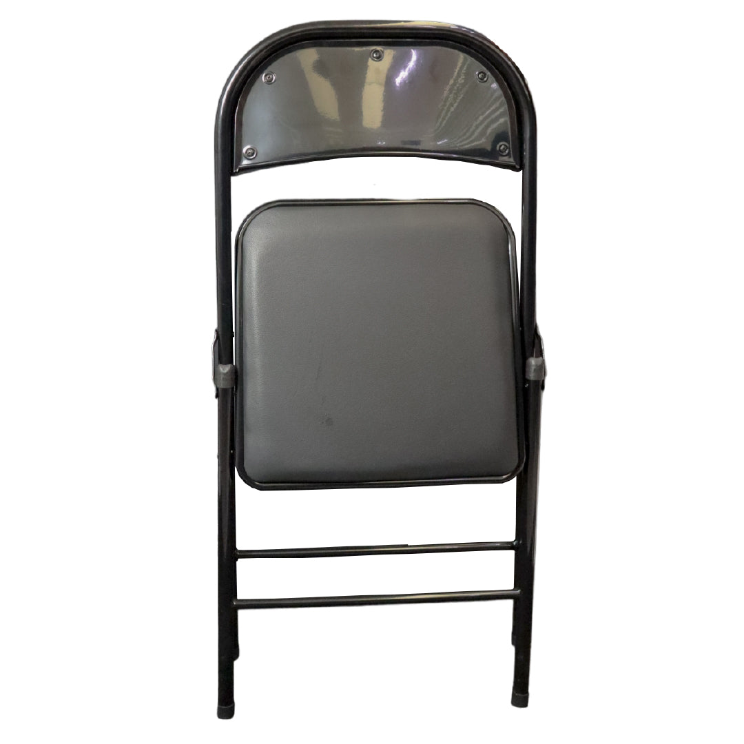 PAQUETE CON 6 Sillas acojinadas MODAMOB VC188 plegable, 45cmx 45cmx88cm, tubo 22mmx0.8mm, metalica, color negro, 120kg